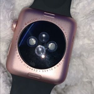 Apple Watch series 2, 42 mm band, rose gold